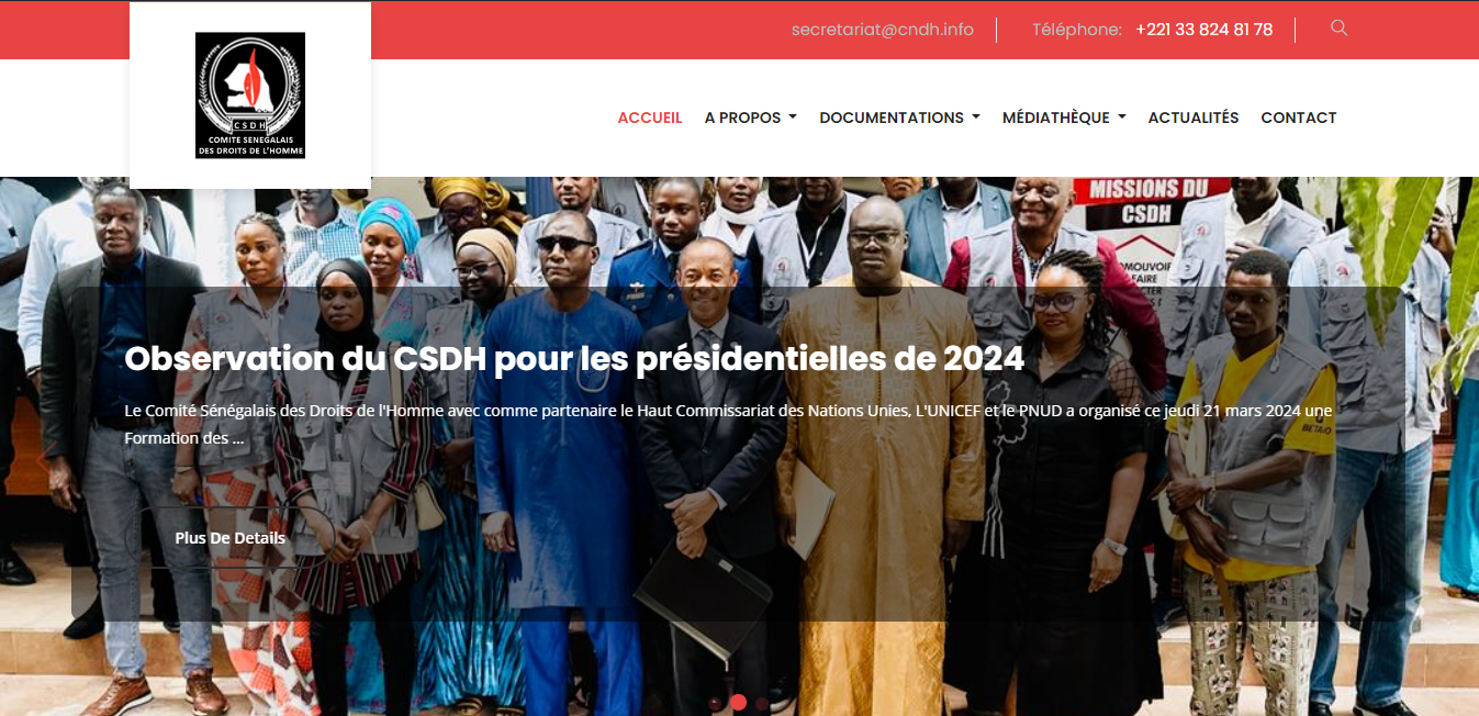 site du csdh